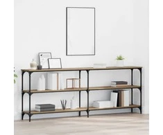 Konsolinis stalas artisano ąžuolo 200 x 29 x 75 cm
