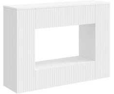 Konsolinis stalas Baltas 101 x 29 x 74 cm Dirbtinė mediena