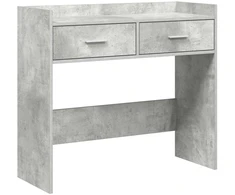 Konsolinis stalas Betono pilka 90 x 35 x 80 cm Apdirbta mediena