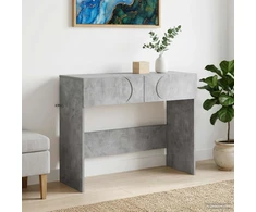 Konsolinis staliukas Betono pilka 96,5 x 38 x 75 cm
