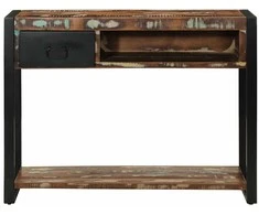 konsolinis stalas daugiaspalvis 100x35x75 cm
