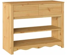 Konsolinis stalas su stalčių Drammen Ąžuolo 89,5 x 37 x 73 cm