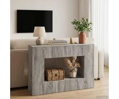 Konsolinis stalas Dryžuotas Pilka Sonoma 101 x 29 x 74 cm