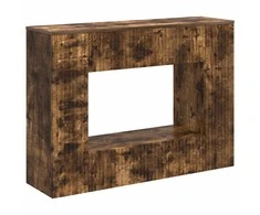 Konsolinis stalas Dryžuotas Rūkytas Ąžuolas 101 x 29 x 74 cm