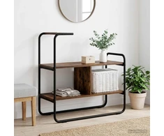 Konsolinis stalas Dūminio ąžuolo 80 x 35 x 75 cm
