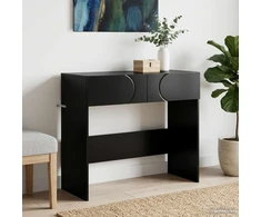 Konsolinis staliukas Juoda 96,5 x 38 x 75 cm Apdirbta mediena