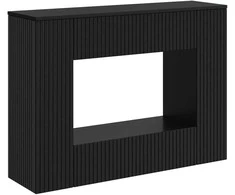 Konsolinis stalas Juodas 101 x 29 x 74 cm Dirbtinė mediena