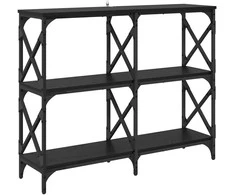 Konsolinis stalas Juodas ąžuolas 100 x 28 x 80,5 cm