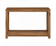 Konsolinis stalas Natūrali 110 x 35 x 75 cm Kieto teka medžio