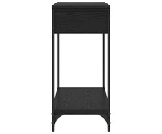 Konsolinis stalas Kita juoda ąžuolo 100 x 34.5 x 75 cm