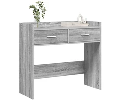 Konsolinis stalas Pilka Sonoma 90 x 35 x 80 cm Apdirbta mediena