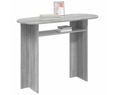 Konsolinis stalas Pilka sonoma ąžuolo 100 x 39,5 x 75 cm