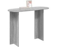 Konsolinis stalas Pilka sonoma ąžuolo 100 x 39,5 x 75 cm