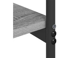 Konsolinis stalas su lentyna Pilkas Sonoma 101 x 35 x 80,5 cm