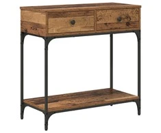 Konsolinis stalas su stalčių Sena mediena 75 x 34,5 x 75 cm