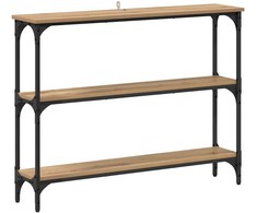 Konsolinis stalas Amatininkų ąžuolas 100 x 22,5 x 75 cm