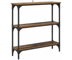 Konsolinis stalas su lentyna Senas medis 75 x 22,5 x 75 cm