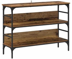 Konsolinis stalas Senas medis 100 x 32 x 75 cm Apdirbta mediena