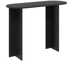 Konsolinis stalas su saugykla Juodojo ąžuolo 100 x 39,5 x 75 cm