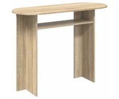 Konsolinis stalas su saugykla Sonoma ąžuolas 100 x 39,5 x 75 cm
