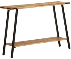 Konsolinis staliukas, 110x30x75cm, mango medienos masyvas