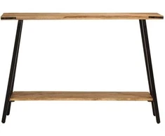 Konsolinis staliukas, 110x30x75cm, mango medienos masyvas