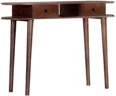 Konsolinis staliukas, 110x35x76 cm, akacijos medienos masyvas