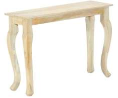 Konsolinis staliukas, 110x35x77 cm, mango medienos masyvas