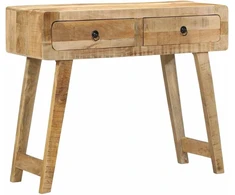 Konsolinis staliukas, 90x32x75 cm, masyvi mango mediena