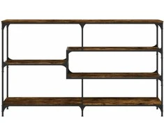 Konsolinis staliukas, dūminio ąžuolo, 160x32x95cm, mediena