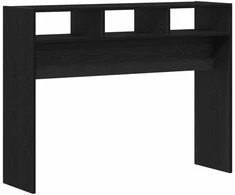 Konsolinis stalas juoda ąžuolo 105 x 30 x 80 cm