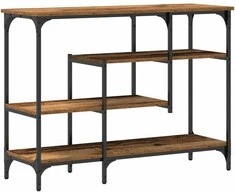 Konsolinis stalas su lentyna Sena mediena 100 x 35 x 75 cm