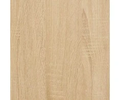 Konsolinis staliukas su lentyna, ąžuolo, 75x30x75cm, mediena