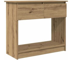 konsolinis staliukas su stalčiais, 85,5x38,5x74,5 cm