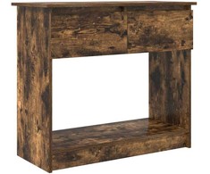 konsolinis staliukas su stalčiais, 85,5x38,5x74,5 cm