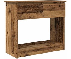 konsolinis staliukas su stalčiais, 85,5x38,5x74,5 cm