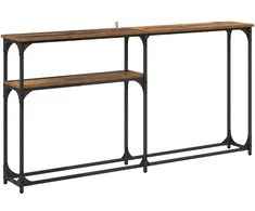 KonsolinisStaliukas Sena mediena 145x22.5x75cm Apdirbta mediena