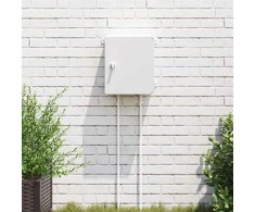 Control Cabinet Pilka 37 x 16,5 x 35 cm ABS plastikas