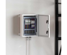 Control Cabinet Pilka 37 x 16,5 x 40 cm ABS plastikas