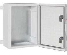Control Cabinet Pilka 37 x 19,5 x 40 cm ABS plastikas