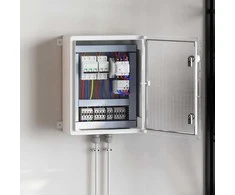 Control Cabinet Pilka 47 x 17,5 x 50 cm ABS plastikas
