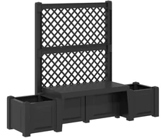 Kopenhagos sodo suolelis Antracito 173 x 49 x 135,5 cm PP