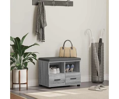 Koridoriaus suolas Pilka Sonoma 60 x 38 x 46 cm