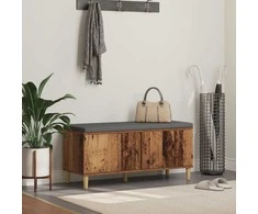 Koridoriaus suolas su pagalve Senas medis 100 x 38 x 46 cm