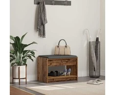 Koridoriaus suolas su pagalve Senas medis 63 x 38 x 45 cm