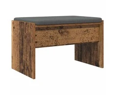 Koridoriaus suolas su pagalve Senas medis 63 x 38 x 40 cm