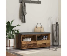 Koridoriaus suolas su pagalve Senas medis 100 x 38 x 46 cm