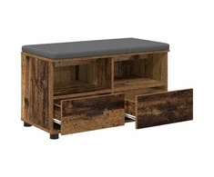 Koridoriaus suolas su pagalve Senas medis 80 x 38 x 46 cm