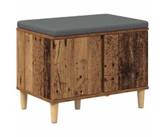 Koridoriaus suolas su pagalve Senas medis 60 x 38 x 46 cm