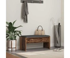 Koridoriaus suolas su pagalve Senas medis 83 x 38 x 40 cm